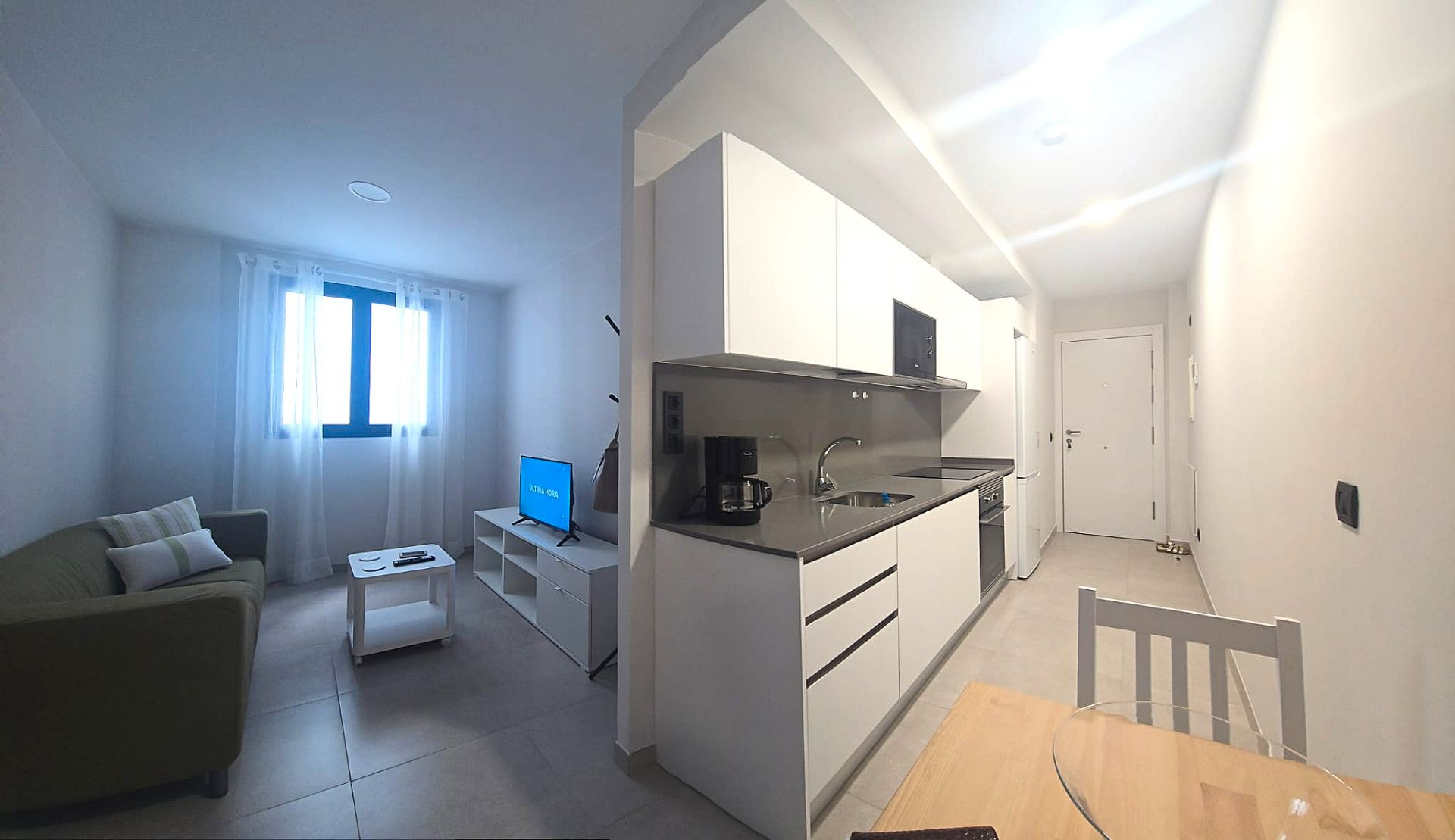 Cocina de Apartamento de alquiler en Las Palmas de Gran Canaria con Amueblado, Horno y Lavadora