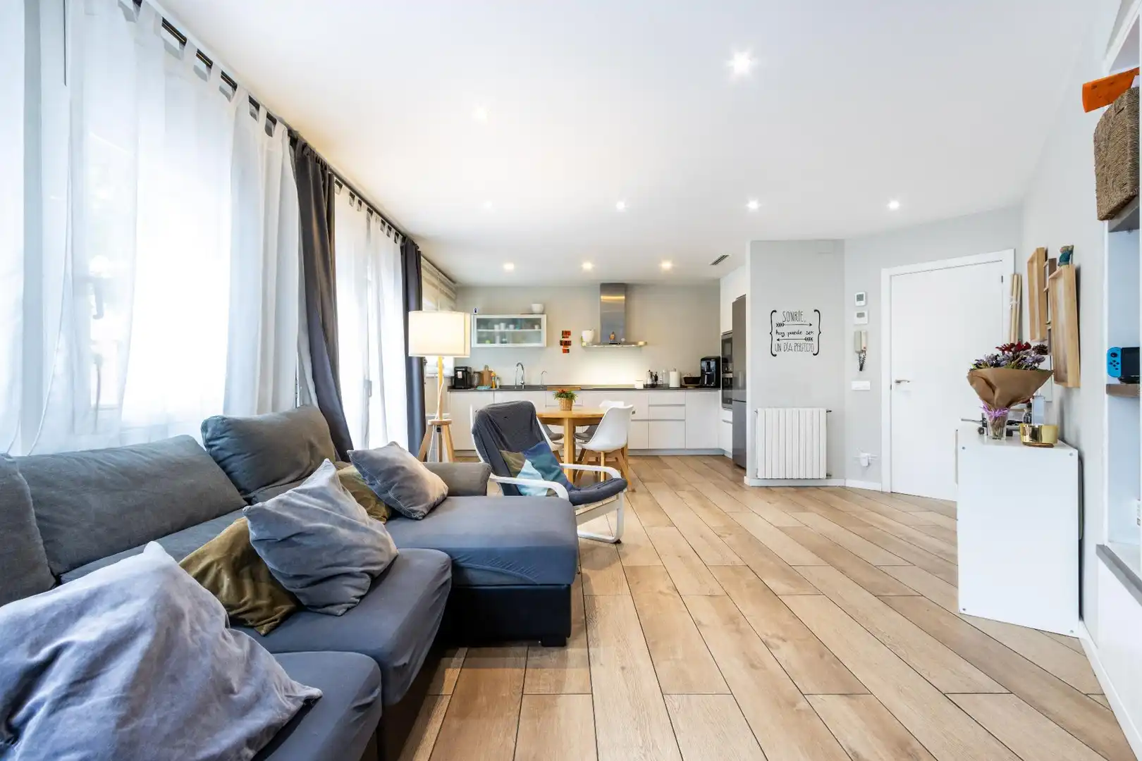 Sala de estar de Casa o chalet en venta en Sabadell con Aire acondicionado, Calefacción y Terraza