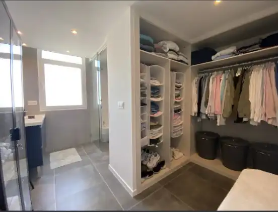 Badezimmer von Maisonette zum Verkauf in Mijas mit Klimaanlage, Terrasse und Möbliert