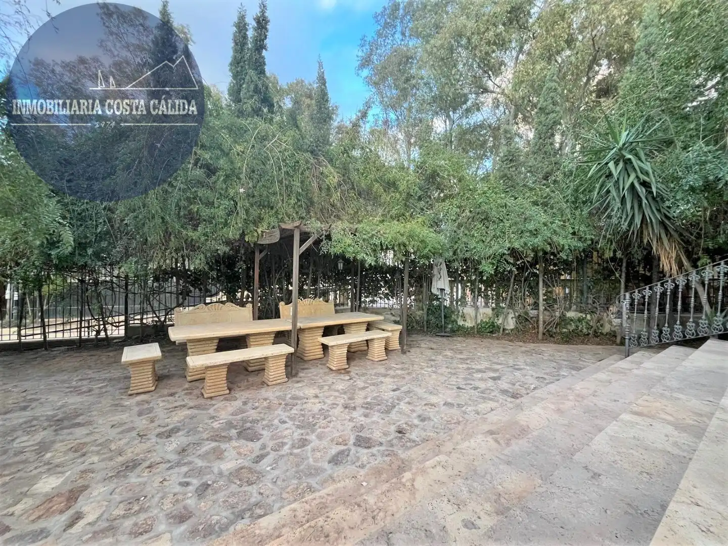 Garden of Houses for sale in Lorca  with Air Conditioner, Heating and Private garden