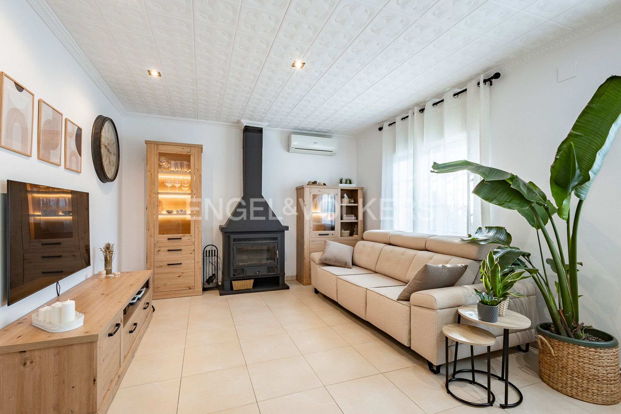 Living room of House or chalet for sale in Abrera  with Air Conditioner, Heating and Private garden