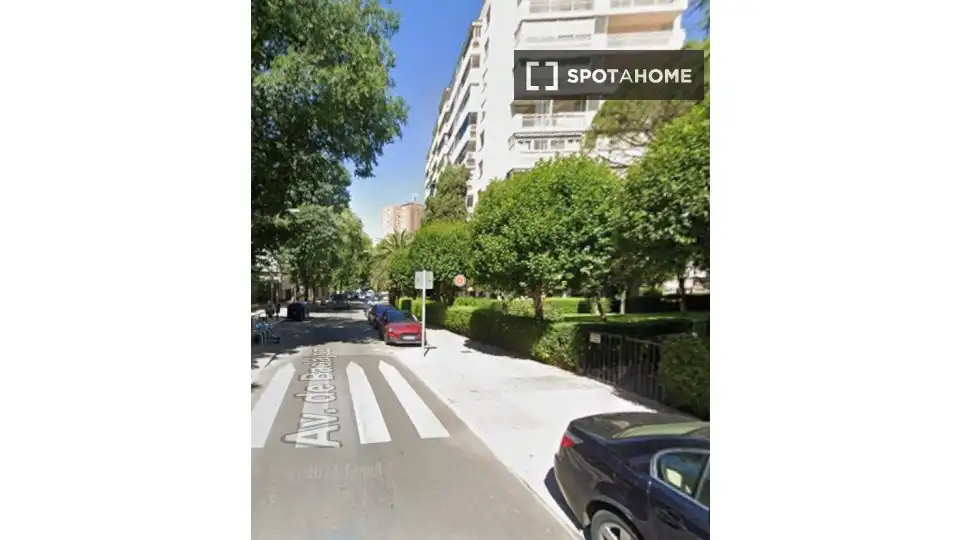 Exterior view of Flat for rent in Madrid  with Air Conditioner, Heating and Furnished
