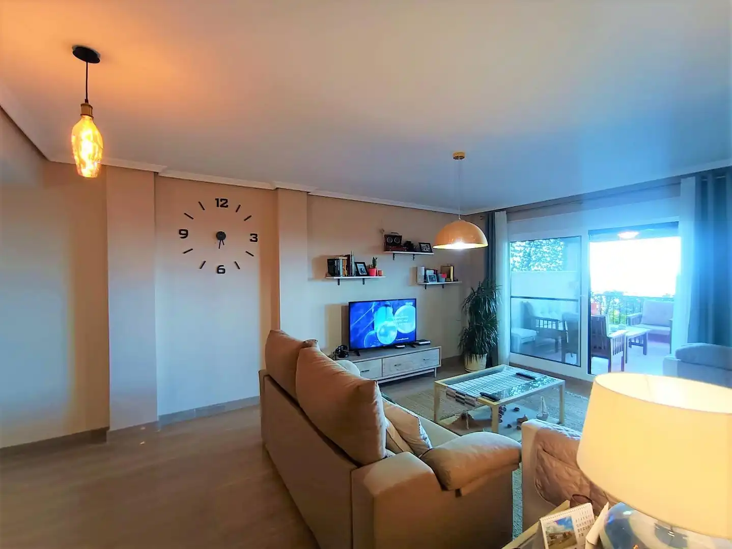 Sala de estar de Apartamento en venta en Águilas con Aire acondicionado, Calefacción y Jardín privado