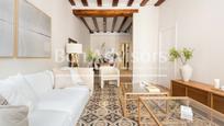 Sala d'estar de Pis en venda en  Barcelona Capital amb Aire condicionat, Calefacció i Moblat