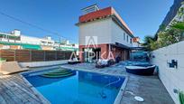 Swimming pool of Flat for sale in Castelldefels  with Air Conditioner, Heating and Terrace