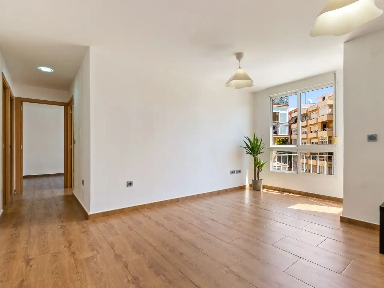 Sala d'estar de Pis en venda en Málaga Capital