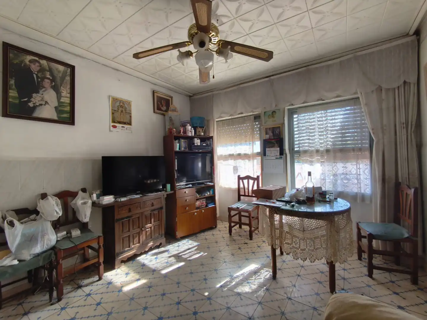 Sala de estar de Piso en venta en Novelda con Terraza, Trastero y Balcón