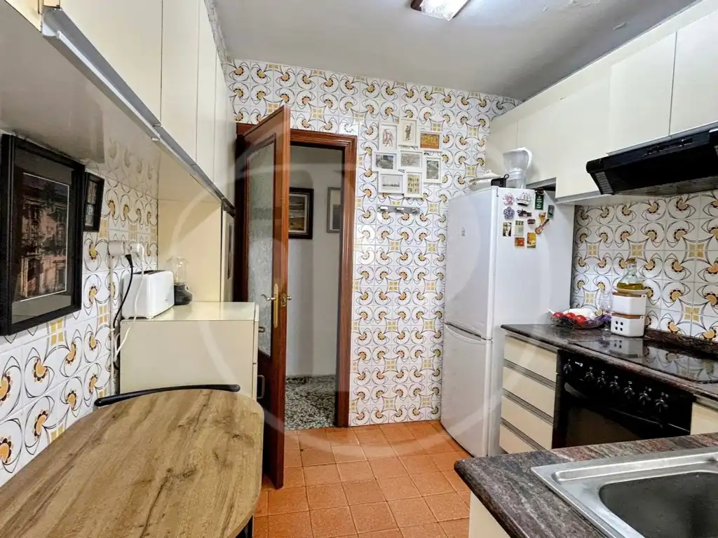 Küche von Wohnungen zum Verkauf in Xirivella mit Klimaanlage und Balkon