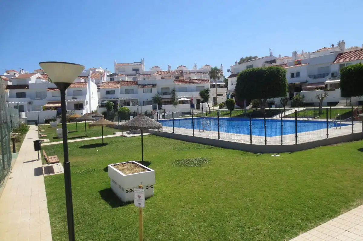 Garden of Detached homes for sale in Mijas  with Terrace, Swimming Pool and Furnished