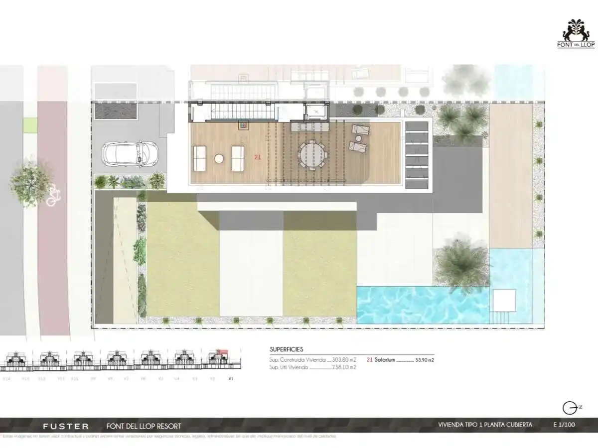 Adosado con jardín en venta en Monforte del Cid, imagen 31