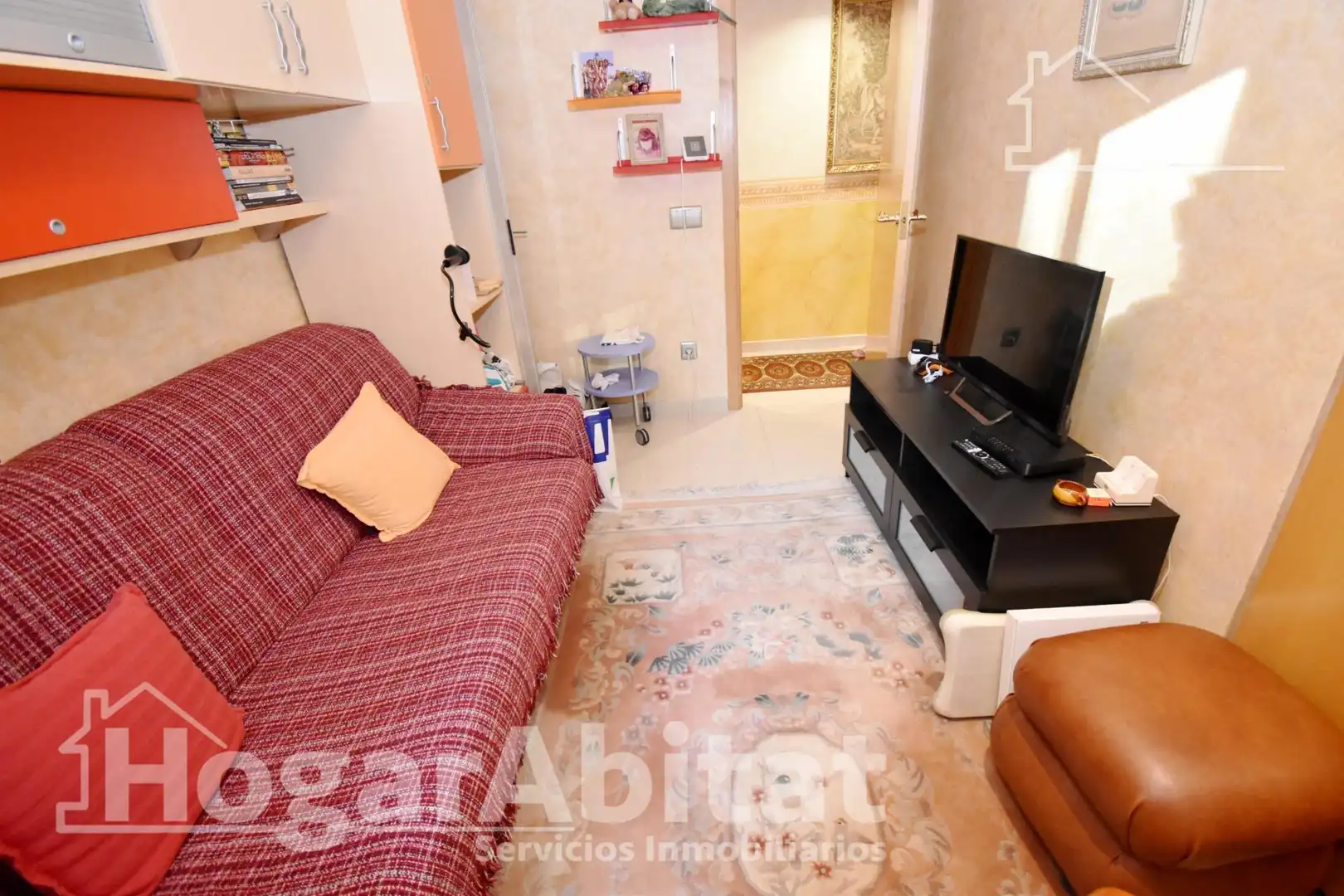 Living room of Flat for sale in Castellón de la Plana / Castelló de la Plana  with Heating, Storage room and Balcony