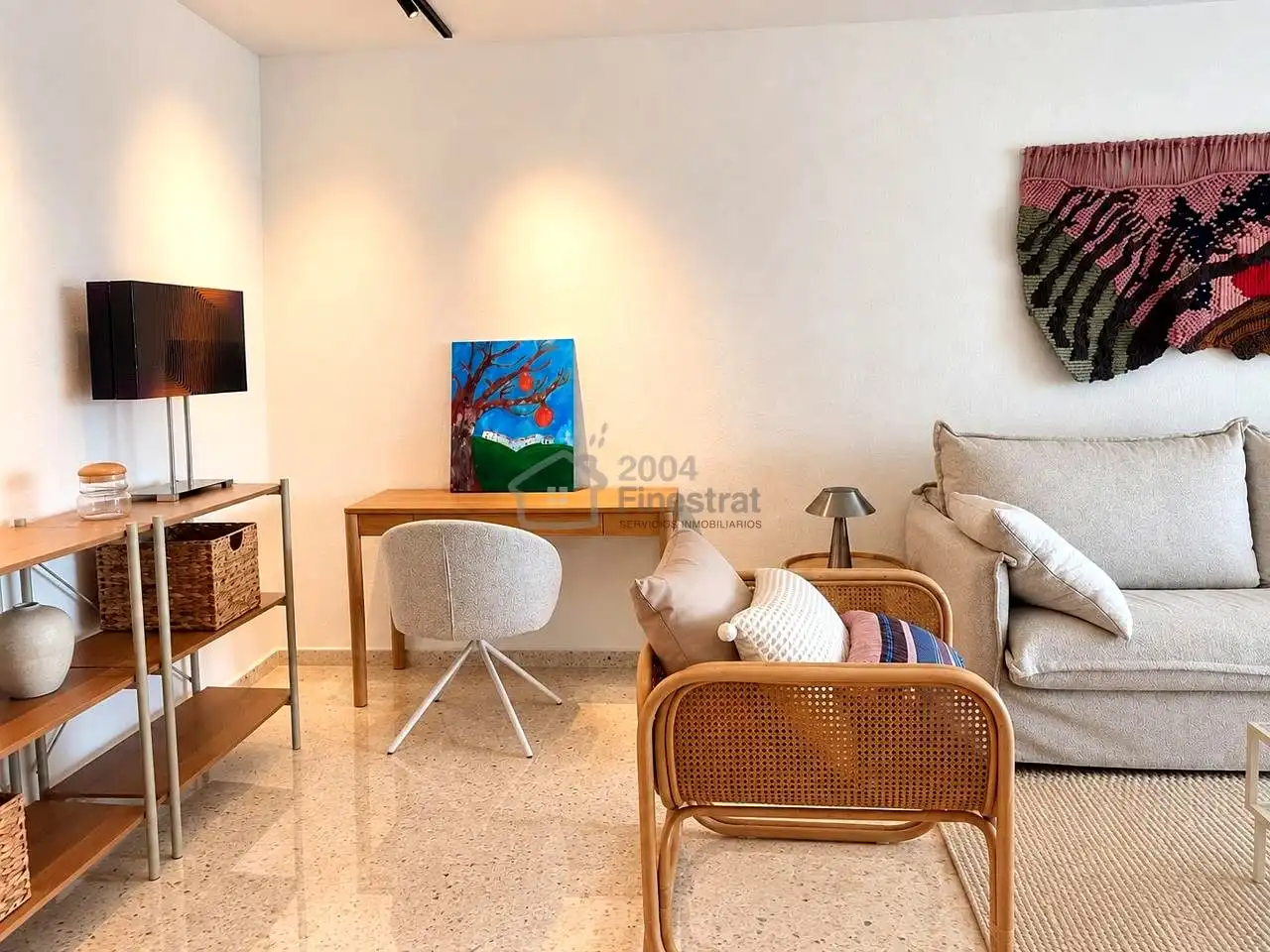 Living room of Flat for rent in Benidorm  with Terrace and Community pool