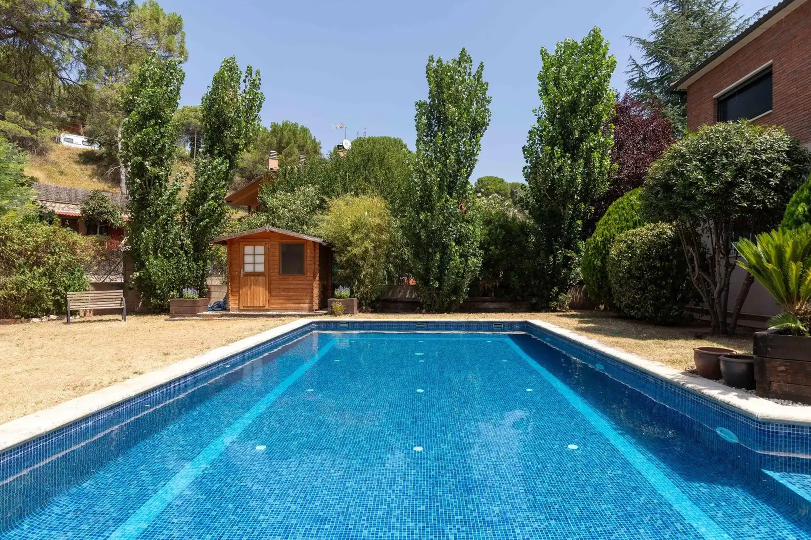 Piscina de Casa o chalet en venta en Vacarisses con Calefacción, Jardín privado y Terraza