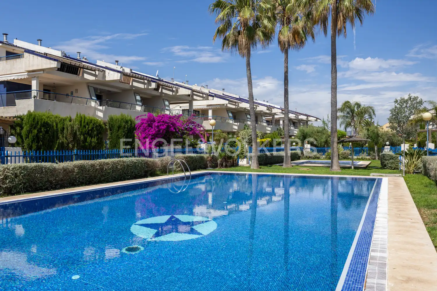 Swimming pool of Houses for rent in Sagunto / Sagunt  with Air Conditioner, Heating and Private garden