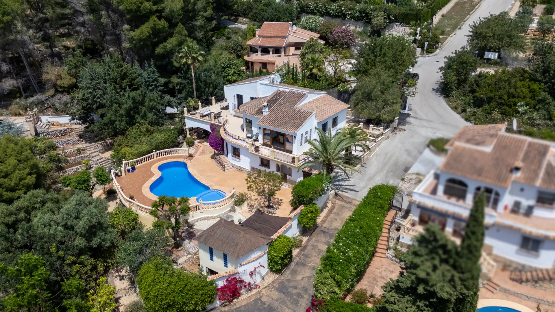 Exterior view of Houses for sale in Jávea / Xàbia