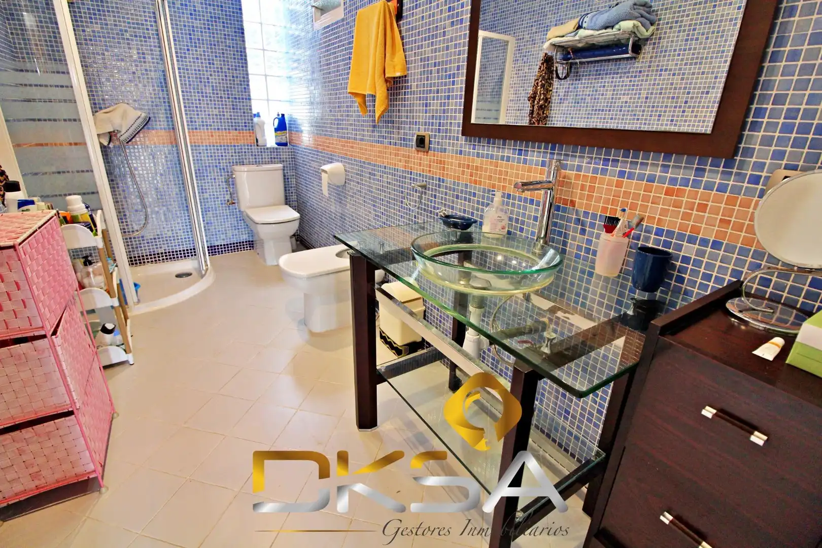 Bathroom of Houses for sale in Castellón de la Plana / Castelló de la Plana  with Air Conditioner, Heating and Private garden