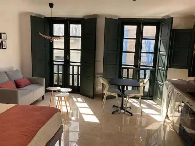 Living room of Study for rent in Ourense Capital   with Heating, Furnished and Oven
