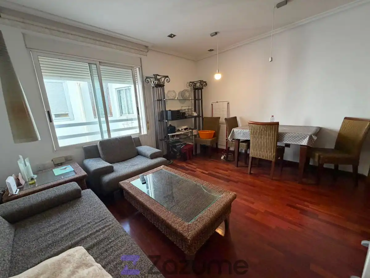 Sala de estar de Piso de alquiler en Valencia con Parquet, Amueblado y Horno