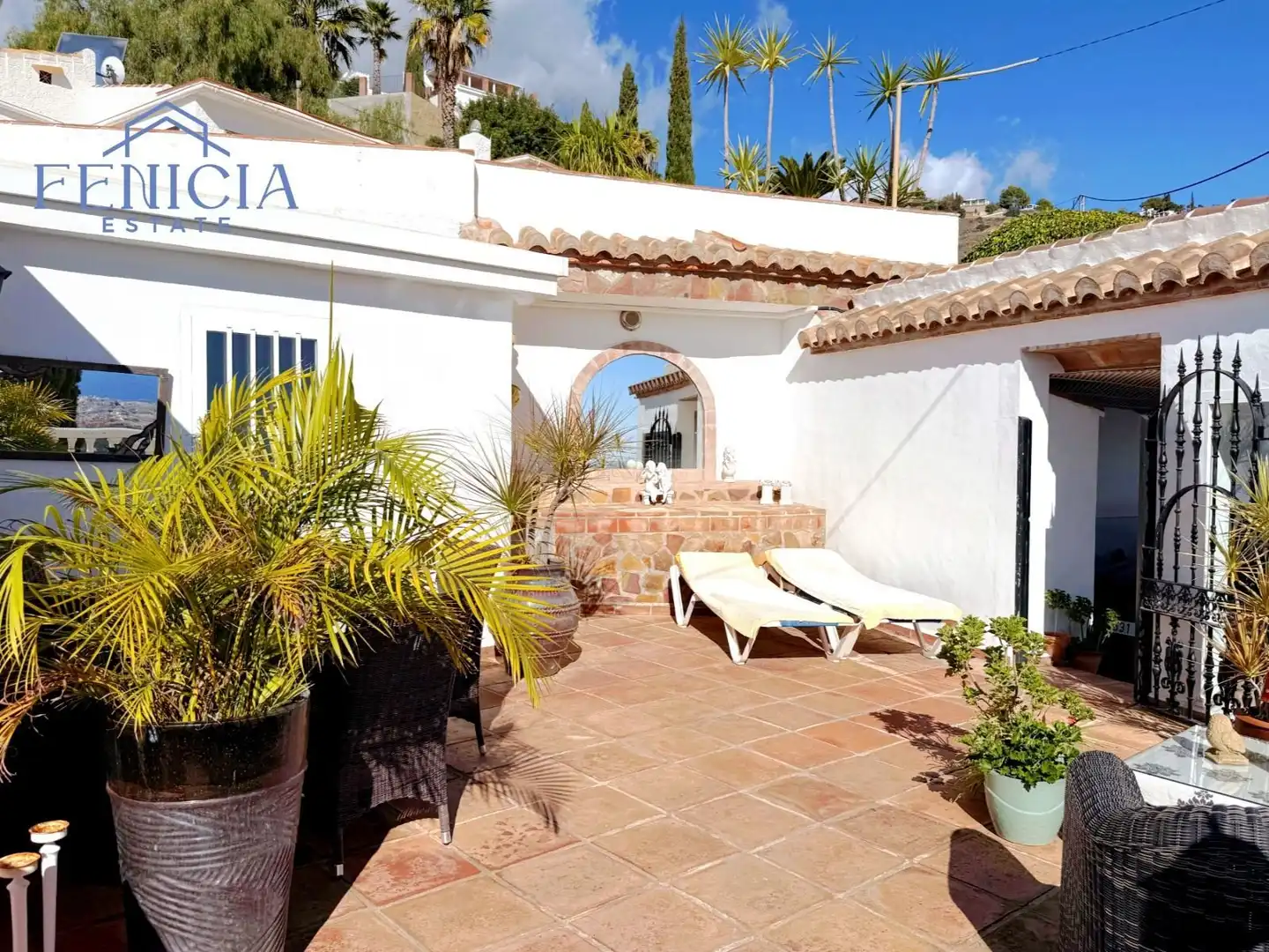 Terraza de Casa o chalet en venta en Almuñécar con Aire acondicionado, Calefacción y Jardín privado