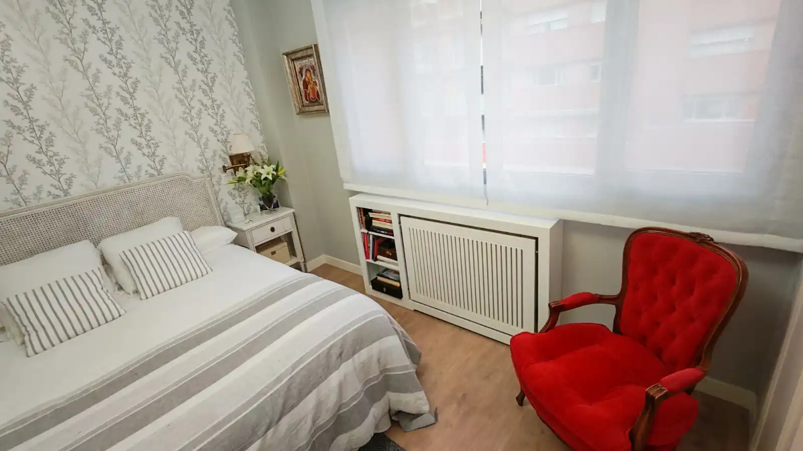 Bedroom of Flat for sale in Guadalajara  with Air Conditioner, Heating and Terrace