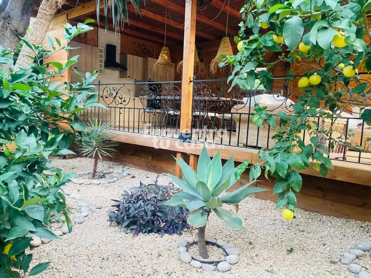 Terraza de Casa o chalet de alquiler en L'Alfàs del Pi con Aire acondicionado, Calefacción y Jardín privado