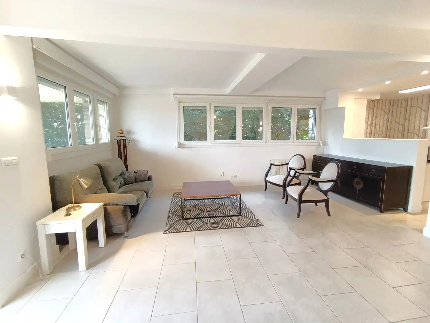 Sala de estar de Piso en venta en Sopela con Calefacción y Terraza