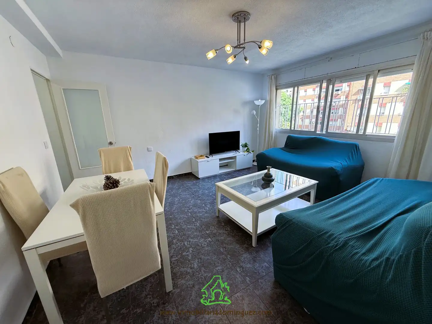Living room of Flat for rent in Murcia  with Furnished, Oven and Washing machine