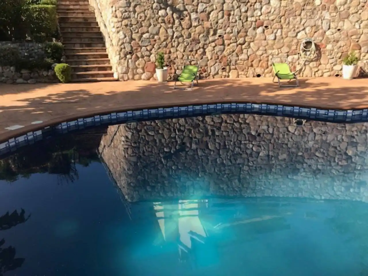 Piscina de Casa o chalet en venta en Caldes de Montbui con Aire acondicionado, Calefacción y Jardín privado