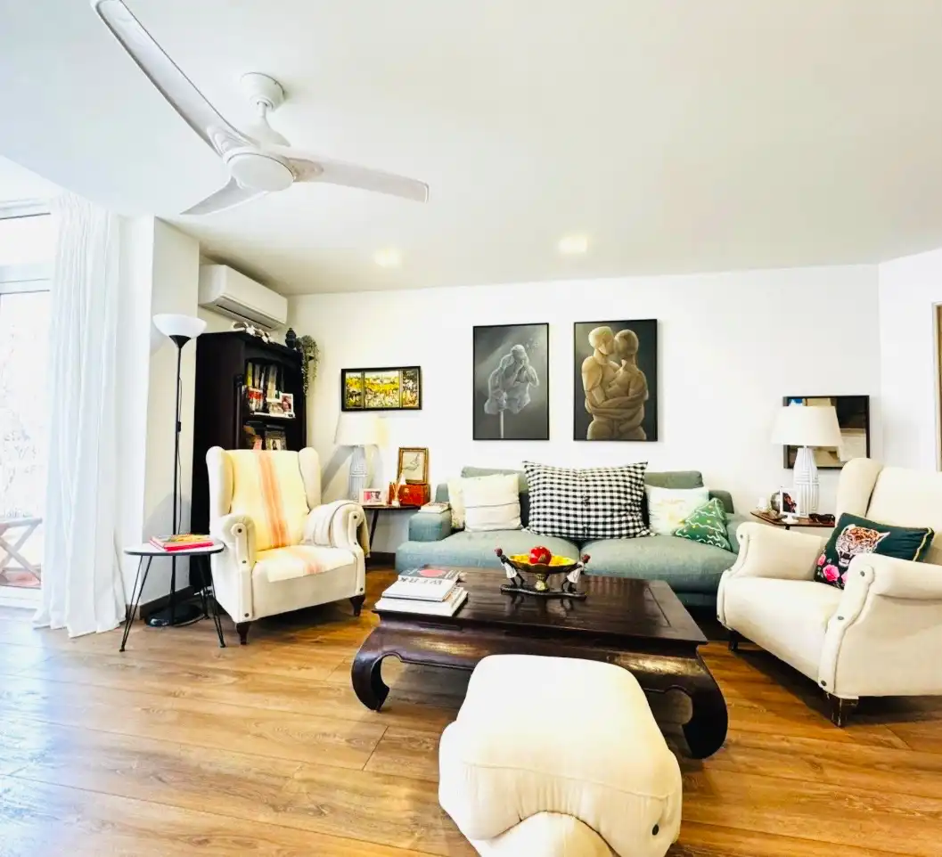 Living room of Flat for sale in Jávea / Xàbia  with Air Conditioner, Heating and Terrace