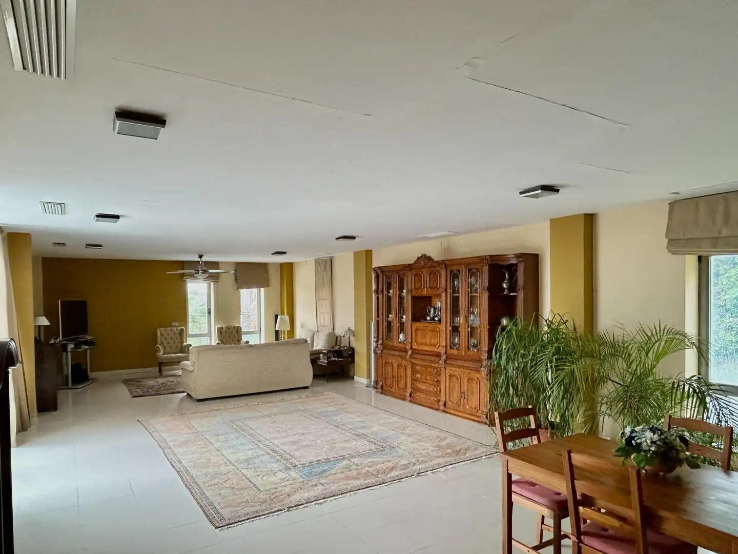 Sala d'estar de Casa o xalet en venda en Badajoz amb Aire condicionat, Calefacció i Jardí privat