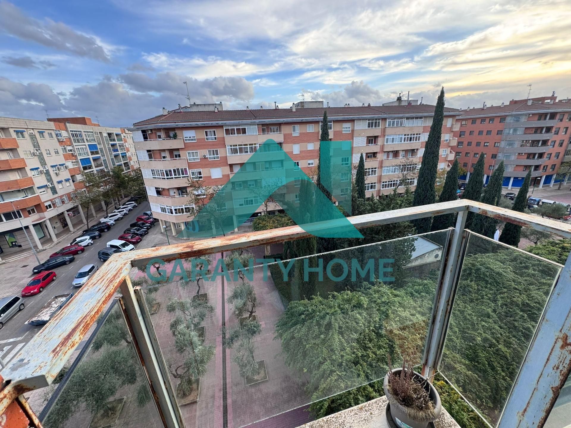 Exterior view of Flat for sale in Cáceres Capital  with Air Conditioner, Heating and Parquet flooring