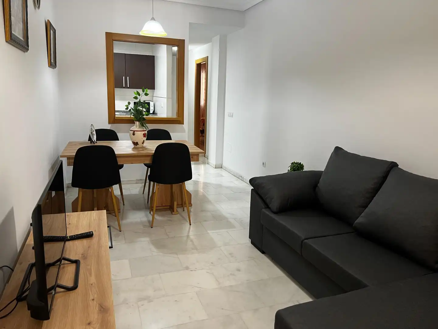 Sala d'estar de Apartament de lloguer en Los Pacos