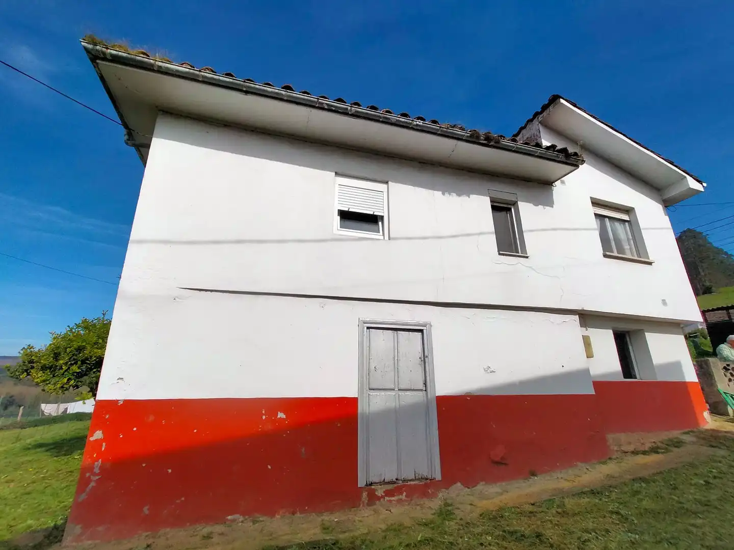 Vista exterior de Finca rústica en venta en Soto del Barco con Jardín privado, Terraza y Trastero