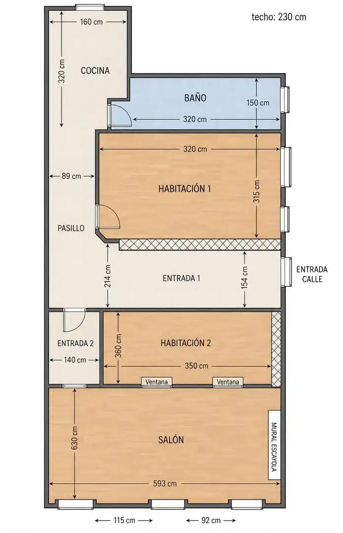 Piso con terraza en venta en JARDINES 5, imagen 17