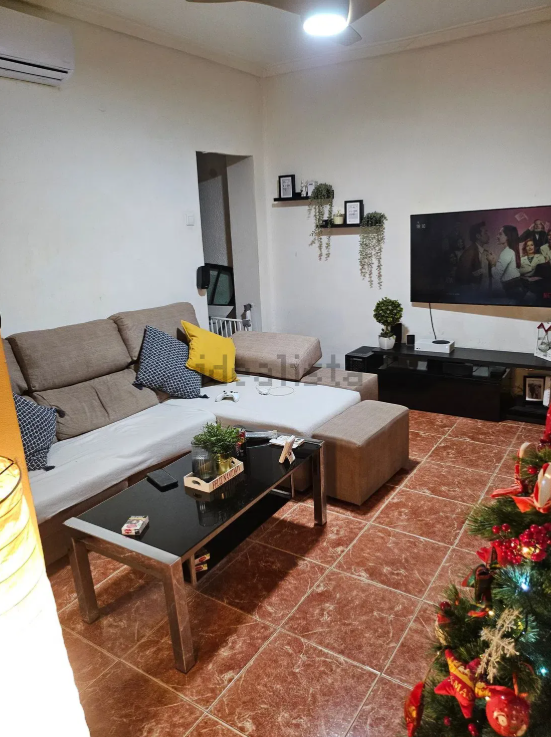Sala de estar de Piso en venta en  Valencia Capital con Balcón