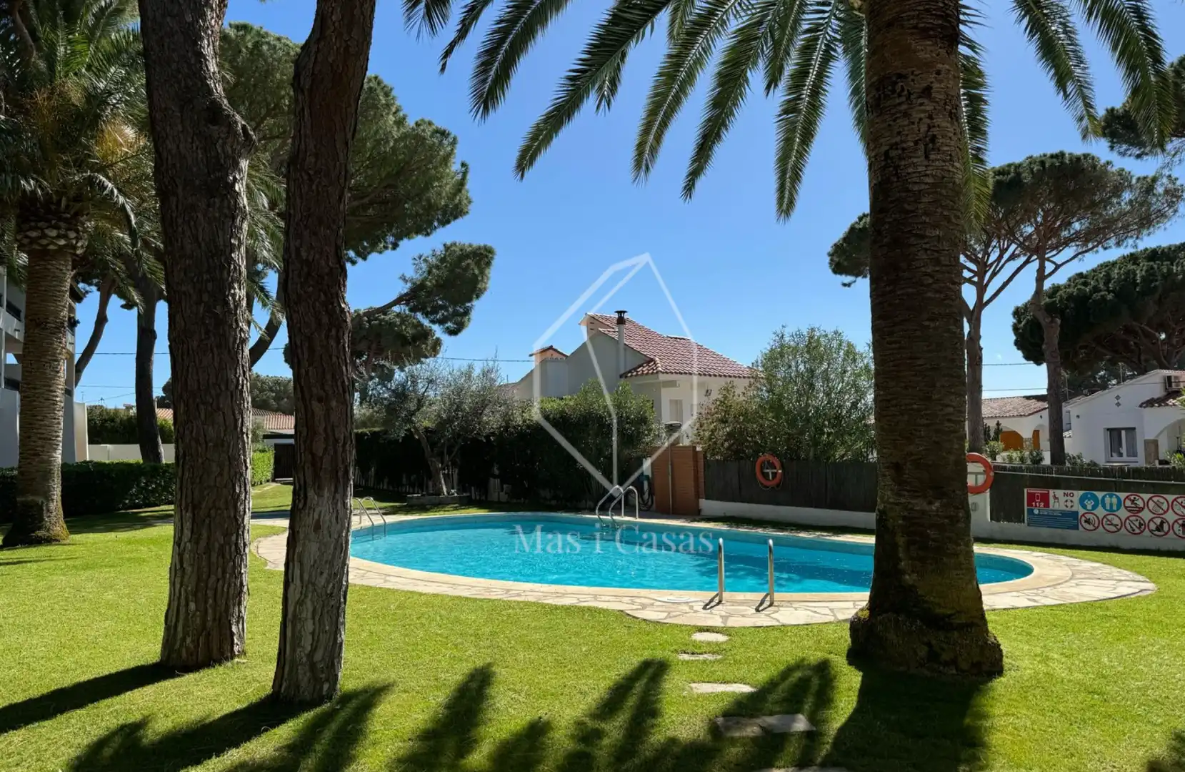 Garten von Maisonette zum Verkauf in L'Escala mit Terrasse, Möbliert und Gemeinschaftspool