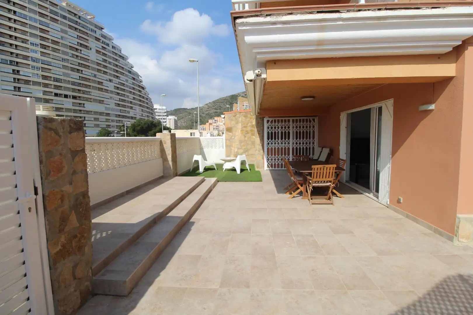 Terraza de Apartamento en venta en Cullera con Calefacción, Jardín privado y Terraza