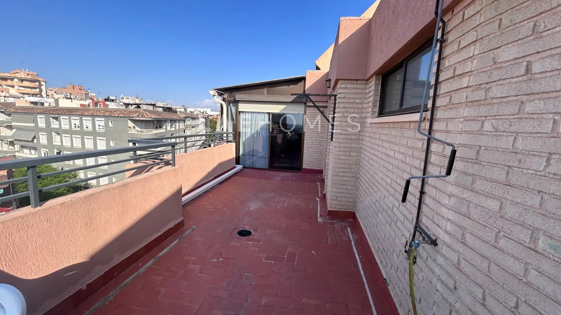 Terrace of Attic for rent in El Campello  with Air Conditioner, Parquet flooring and Furnished