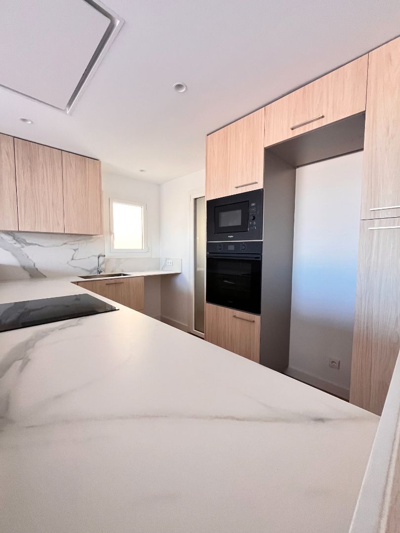 Kitchen of Flat for sale in Vilassar de Mar  with Air Conditioner, Heating and Parquet flooring