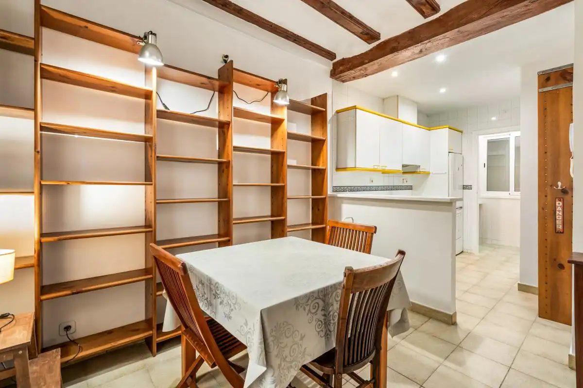 Cocina de Piso en venta en Barcelona con Calefacción, Terraza y Balcón