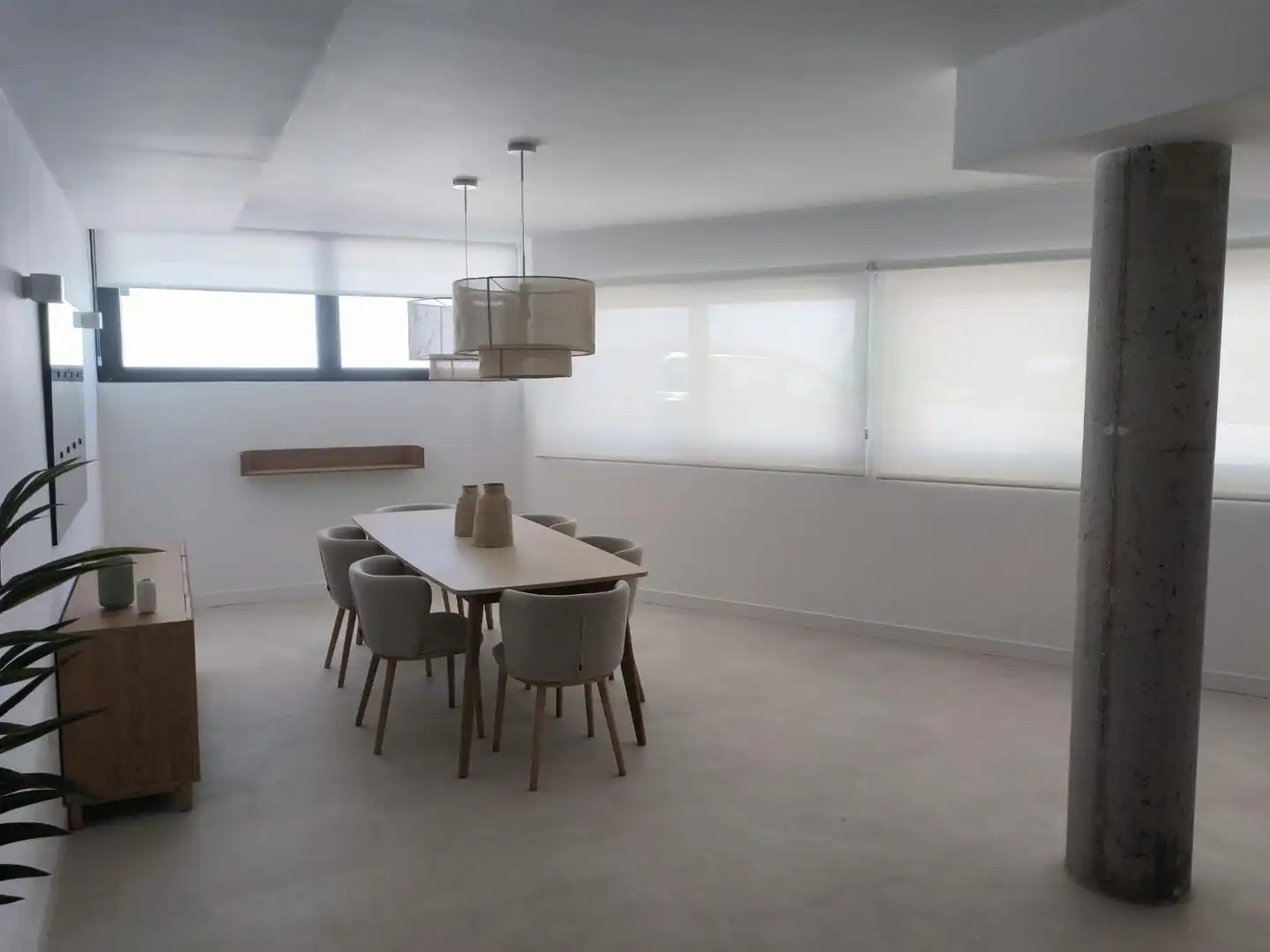 Esszimmer von Wohnung zur Miete in Marbella mit Klimaanlage, Heizung und Terrasse