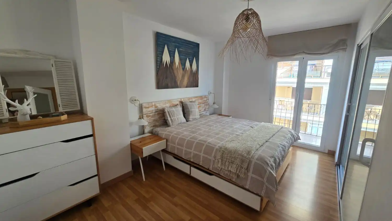 Habitación de Piso de alquiler en Castellón de la Plana / Castelló de la Plana con Aire acondicionado y Terraza