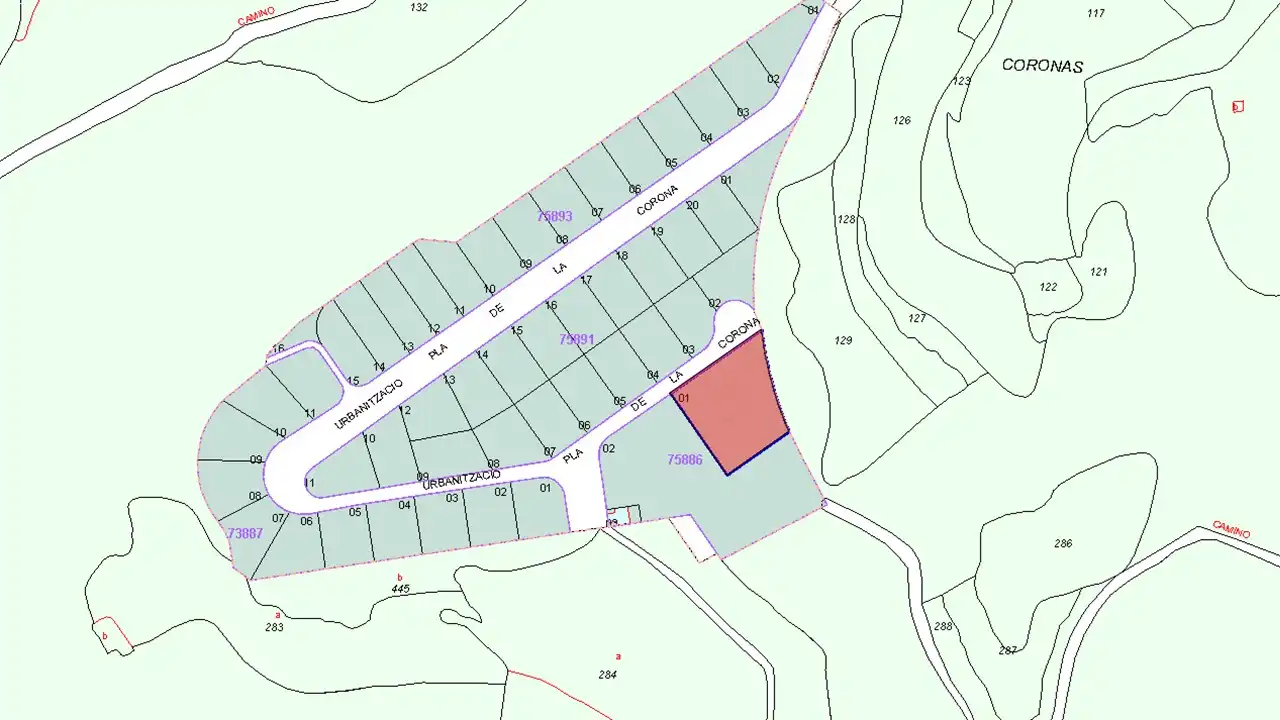 Land for sale in La Vall d'Ebo