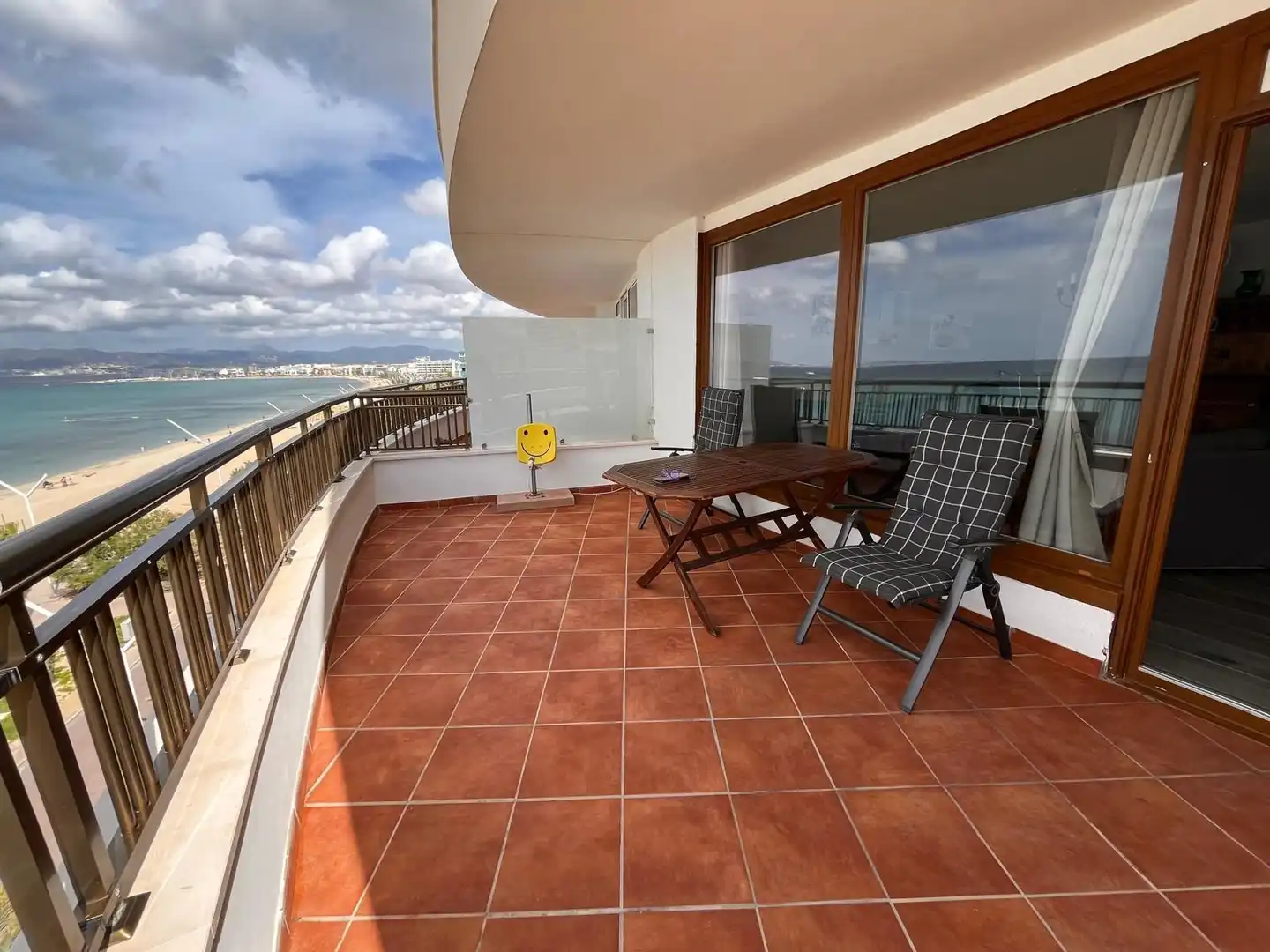 Terrace of Flat for rent in  Palma de Mallorca  with Air Conditioner, Terrace and Furnished