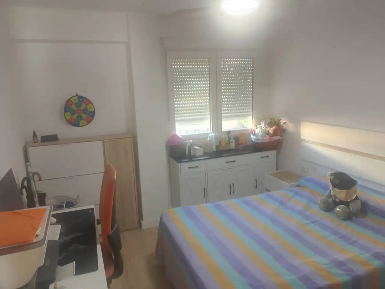 Bedroom of Flat for sale in Gandia  with Air Conditioner, Furnished and Balcony