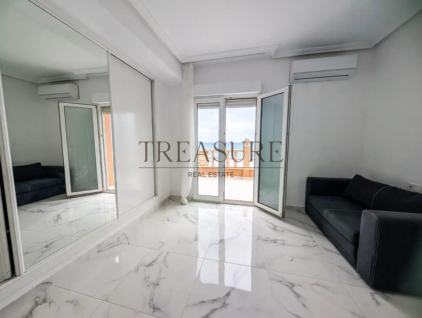 Bedroom of Houses for sale in La Manga del Mar Menor  with Air Conditioner, Private garden and Terrace