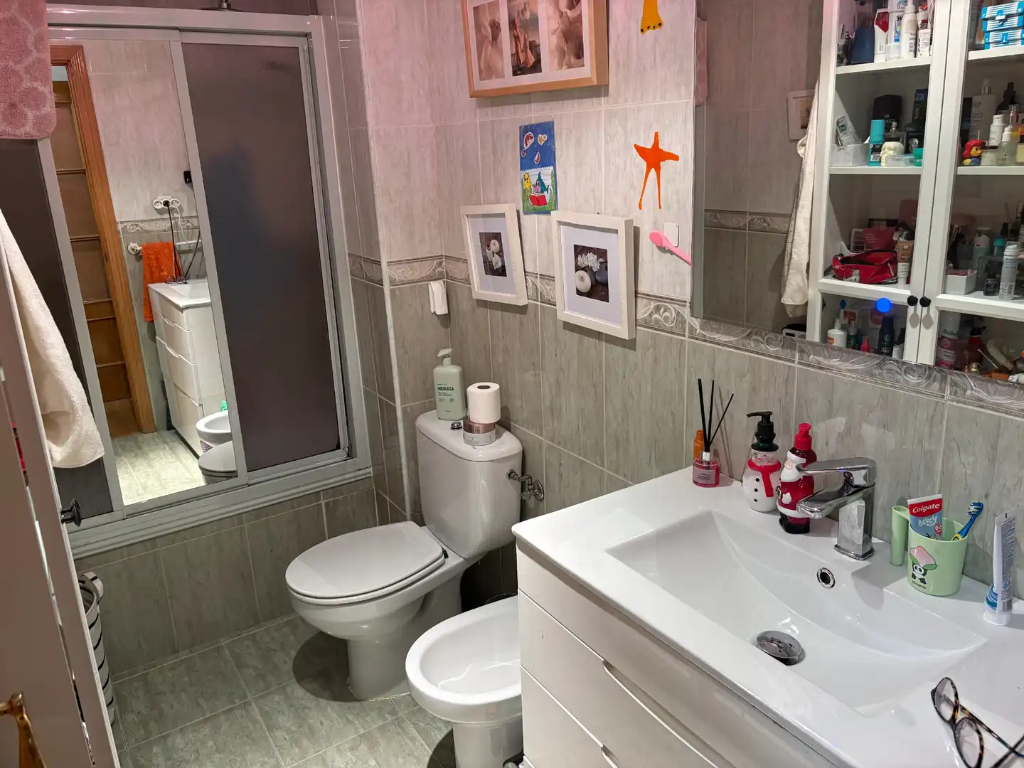 Bathroom of Flat for sale in Móstoles  with Air Conditioner, Heating and Terrace