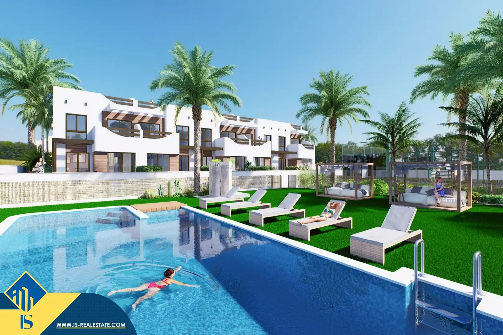 Piscina de Casa o chalet en venta en Pilar de la Horadada con Terraza y Piscina