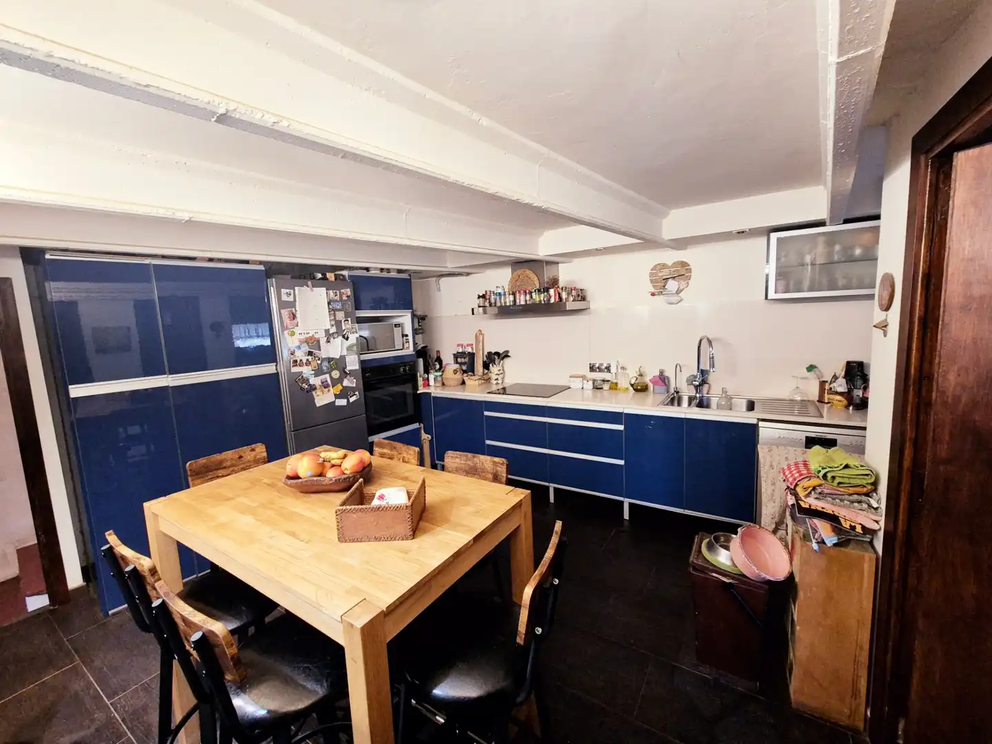 Cocina de Finca rústica en venta en Santa Eulàlia de Ronçana con Aire acondicionado, Calefacción y Jardín privado