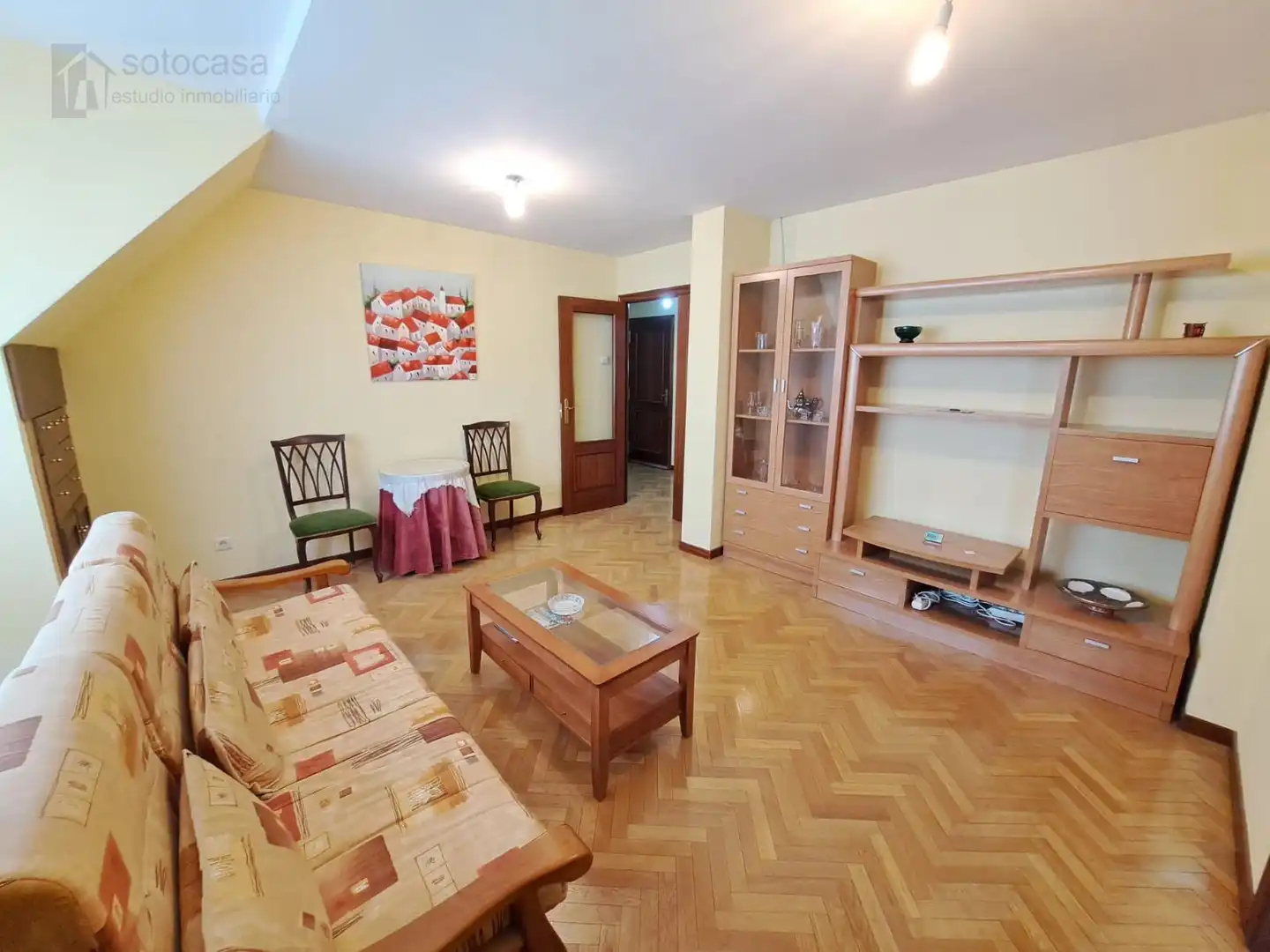 Living room of Flat for rent in Valladolid  with Heating and Furnished